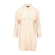 Shirt Dresses Pennyblack , Beige , Dames