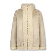 Neutrale Beige Omkeerbare Teddyjas Studio AR by Arma , Beige , Dames