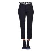 Taps toelopende broek PT Torino , Blue , Dames