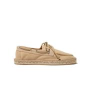 Felipe Suede Espadrilles Scarosso , Beige , Heren