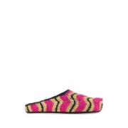 Multicolor raffia slippers voor heren Marni , Multicolor , Heren