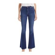 Flared Jeans Mother , Blue , Dames