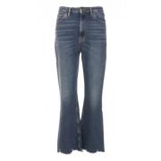 Hoge Taille Wijde Jeans voor Vrouwen 3X1 , Blue , Dames