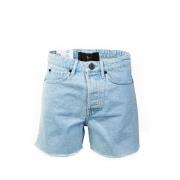 Denim Shorts 3X1 , Blue , Dames