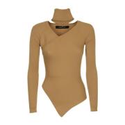Bruine Sweaters voor Vrouwen Federica Tosi , Brown , Dames