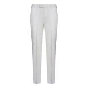 Suit Trousers Lardini , White , Heren