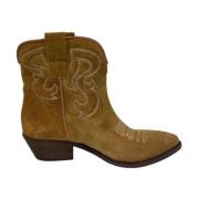 Cowboy Boots Gisel Moire , Beige , Dames