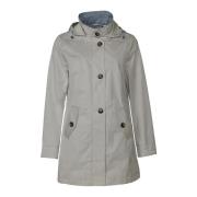 Stijlvolle Hoogwaardige Donsjas Danwear , Gray , Dames