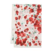 Zijden Bloemenprint Pareo Magda Butrym , Beige , Dames