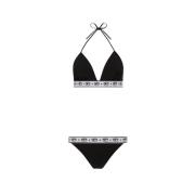 Bikini Chiara Ferragni Collection , Black , Dames