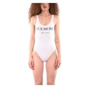 Eendelig badpak Iceberg , White , Dames