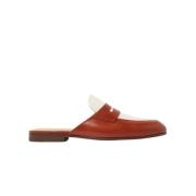 Cognac Penny Mule Scarosso , Brown , Heren