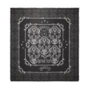 Scarves Philipp Plein , Black , Unisex