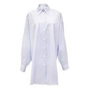 Shirt Dresses Maison Margiela , White , Dames