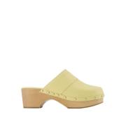 Clogs aeyde , Yellow , Dames