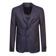 Formele Batavia Jas Z Zegna , Blue , Heren