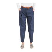 Wordly Chino Broek met Plooien Nine In The Morning , Blue , Dames