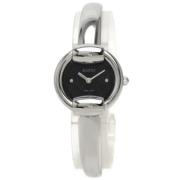 Pre-owned Metal watches Gucci Vintage , Black , Dames