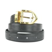 Tweedehands riem Louis Vuitton Vintage , Black , Unisex