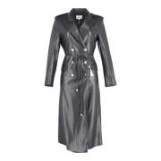 Leather outerwear Nanushka , Black , Dames