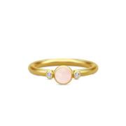 Kleine prime ring Julie Sandlau , Yellow , Dames