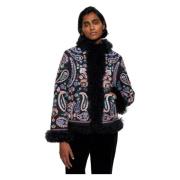 Wesley geborduurd jack Antik Batik , Black , Dames