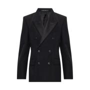 Blazer with pockets Balenciaga , Black , Heren