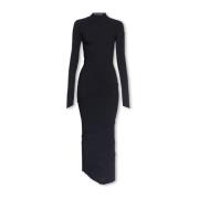 Bodycon jurk Balenciaga , Black , Dames