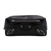 Leren beautycase van lakleer Balenciaga , Black , Heren