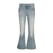 Flared Jeans Blumarine , Blue , Dames