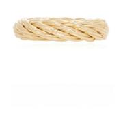 Silver ring Bottega Veneta , Yellow , Dames