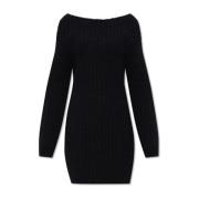 Jurk met ontblote schouders Dsquared2 , Black , Dames