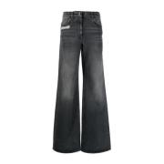 Stijlvolle Boot-Cut Jeans Givenchy , Black , Dames