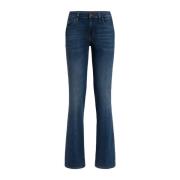 Flared Jeans, Klassieke Stijl Guess , Blue , Dames