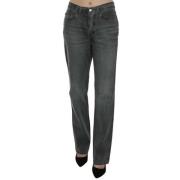 Wide Jeans Just Cavalli , Gray , Dames