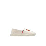 Espadrilles met logo Kenzo , Beige , Dames