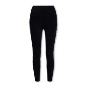 Leggings met logo Michael Kors , Black , Dames