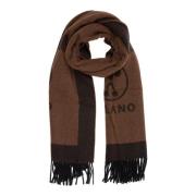 Sjaal Moschino , Brown , Dames