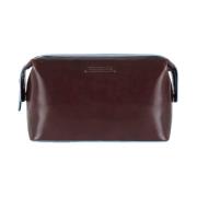 Toilet Bags Piquadro , Brown , Dames