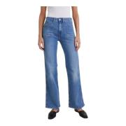 Straight Jeans Polo Ralph Lauren , Blue , Dames
