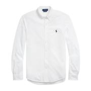 Ultra-Lichtgewicht Piqué Formeel Overhemd Polo Ralph Lauren , White , ...