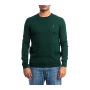 Klassieke Crewneck Sweater Polo Ralph Lauren , Green , Heren