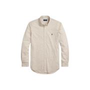 Geruite Slim-Fit Casual Overhemd Polo Ralph Lauren , White , Heren