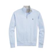 Zachte half-zip trui Polo Ralph Lauren , Blue , Heren