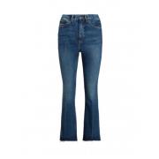 Sharona Crop Flare Jeans Polo Ralph Lauren , Blue , Dames