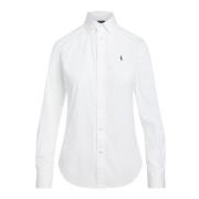 Klassieke Poplin Overhemd van Ralph Lauren Polo Ralph Lauren , White ,...