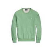 Honingraat Katoenen Trui Polo Ralph Lauren , Green , Heren