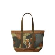 Camouflage Polo Bear Tote Bag Polo Ralph Lauren , Multicolor , Dames