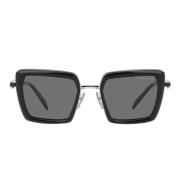 Gepolariseerde Pr55Zs zonnebril met unieke stijl Prada , Black , Unise...
