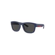 PS 01Zs Tfy06F Sungles Prada , Blue , Heren